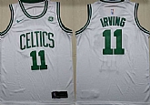 Celtics 11 Kyrie Irving White Nike Swingman Jersey,baseball caps,new era cap wholesale,wholesale hats
